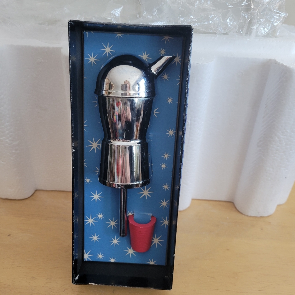 Mr. Bartender Cocktail liquor spout pourer Vintage